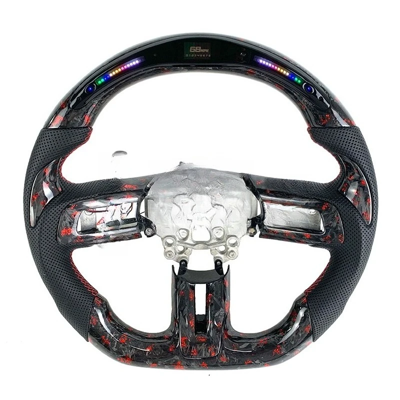 For 2015 2016 2017 2018 2019 2020 Forged Carbon Leather Steering Wheel Light Emitting Diode Display Parts
For 2015 2016 2017 2018 2019 2020 Forged Carbon Leather Steering Wheel Light Emitting Diode Display Parts