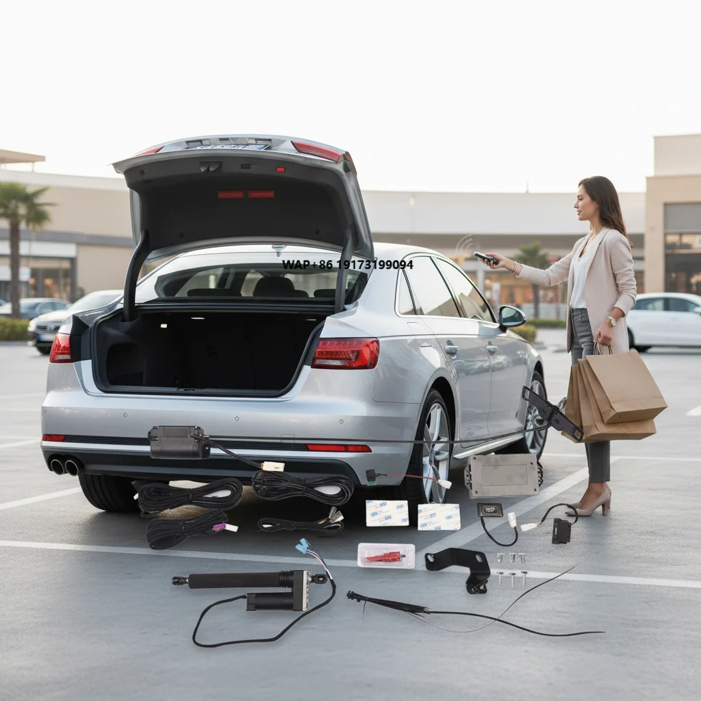 Smart Electric Automatic Car Power Tailgate Lift for A4L/S4 Power Lift Gate Boot Door Lock System Kit
Smart Electric Automatic Car Power Tailgate Lift for A4L/S4 Power Lift Gate Boot Door Lock System Kit
