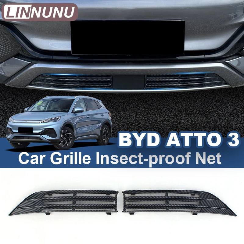 LINNUNU Front Grille Insert Net Fit for BYD ATTO 3 2022 2023 YuanPlus CarAccessories Anti-insect Mesh DustProof Grill Mesh Cover
LINNUNU Front Grille Insert Net Fit for BYD ATTO 3 2022 2023 YuanPlus CarAccessories Anti-insect Mesh DustProof Grill Mesh Cover