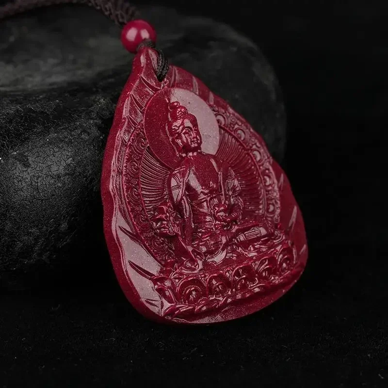 Natural stone Purple Cinnabar Buddha Guanyin Bodhisattva Pendant Auspicious Pendant Buddhist scriptures Safety Amulet Necklace
Natural stone Purple Cinnabar Buddha Guanyin Bodhisattva Pendant Auspicious Pendant Buddhist scriptures Safety Amulet Necklace