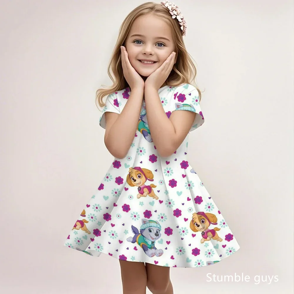 Girls Summer Paw Patrol Beach Dress Cute Cartoon A-Line Soft Fabric Comfortable For Daily Wear And Holiday Trips
Girls Summer Paw Patrol Beach Dress Cute Cartoon A-Line Soft Fabric Comfortable For Daily Wear And Holiday Trips