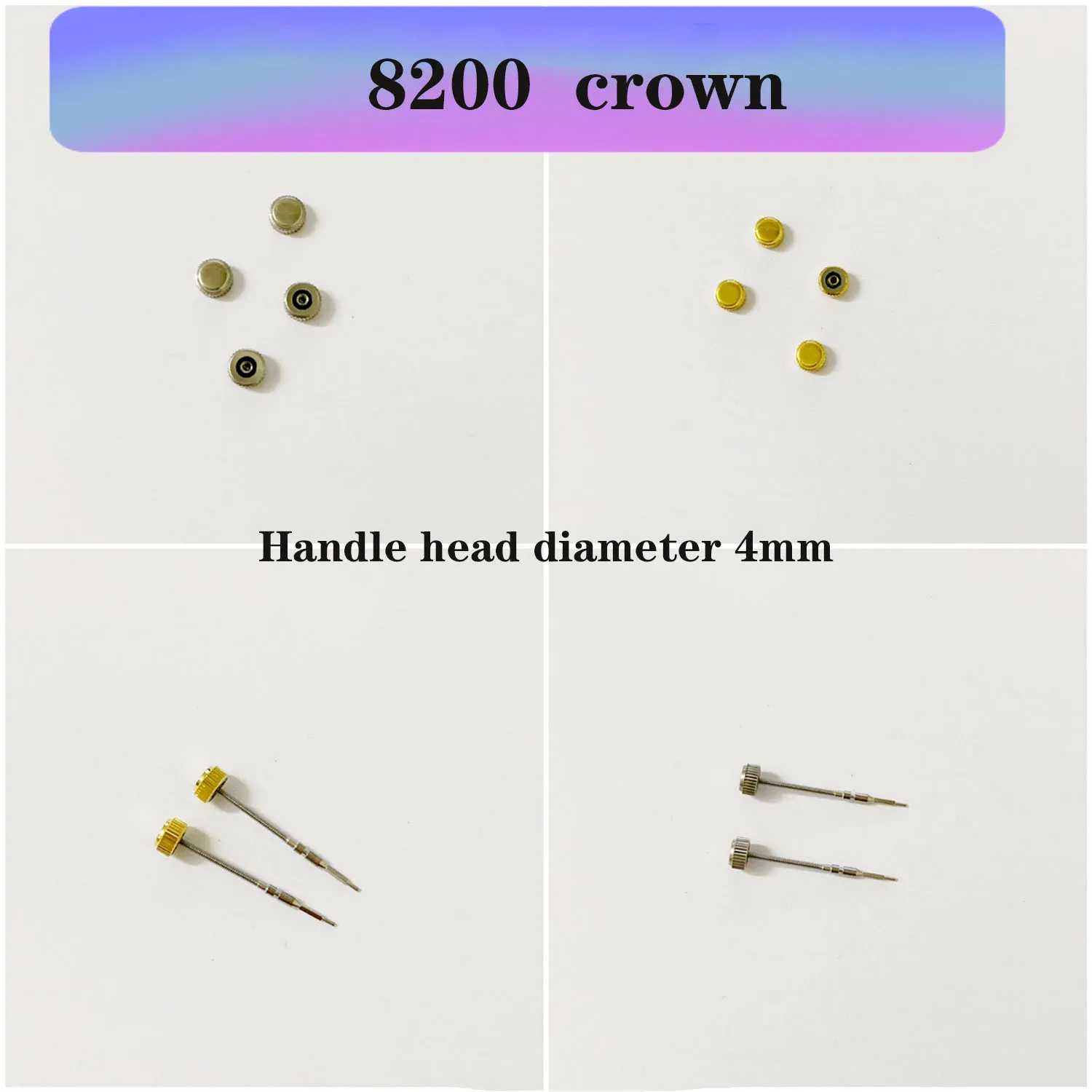 Watch accessories miyota old head handle bar table CITIZEN crown suitable for 8200 movement crown crown
Watch accessories miyota old head handle bar table CITIZEN crown suitable for 8200 movement crown crown
