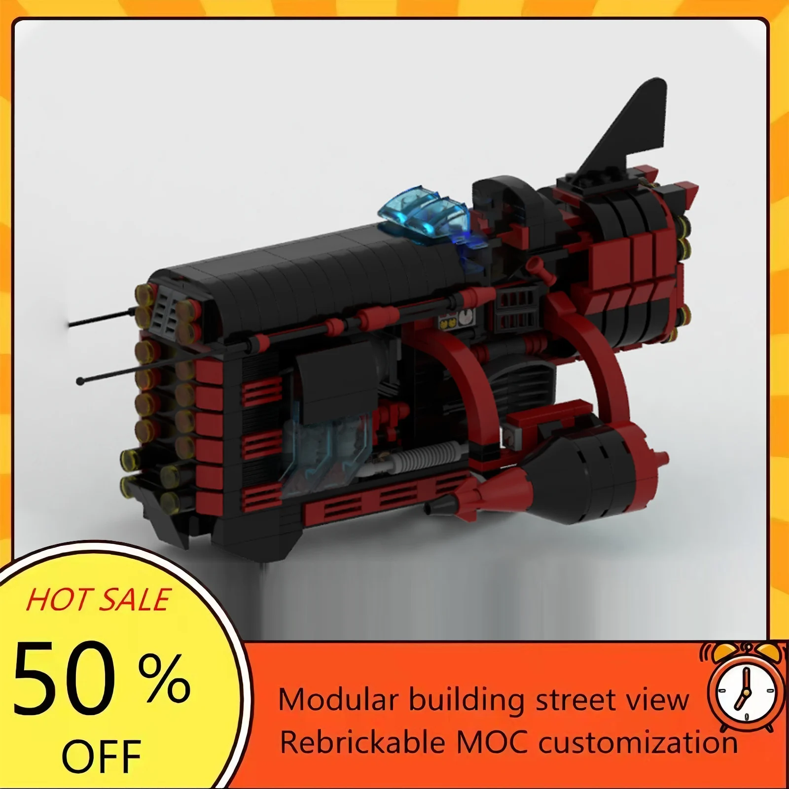 670PCS Popular Space War Movie Model MOC Building Bricks Spaceship Modular Technology Gifts Holiday Assemble Children Toy Suit
670PCS Popular Space War Movie Model MOC Building Bricks Spaceship Modular Technology Gifts Holiday Assemble Children Toy Suit