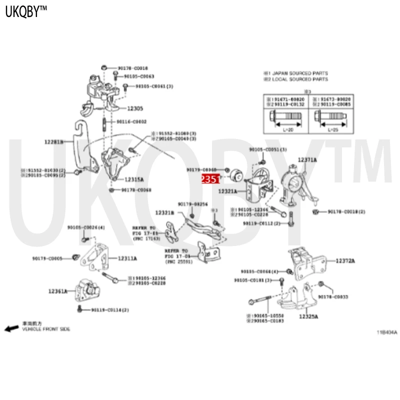 Демпфер подвески двигателя 123510T020
Демпфер подвески двигателя 123510T020