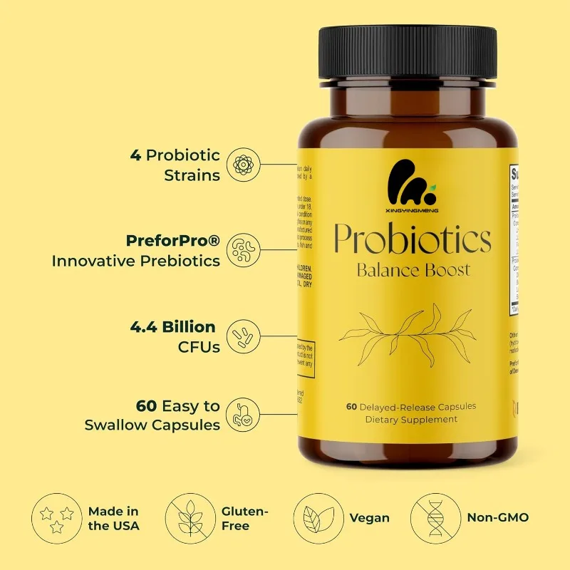 Lactobacillus acidophilus probiotic 40 billion CFU prebiotics - digestion and intestinal health -60 capsules of vegan capsules
Lactobacillus acidophilus probiotic 40 billion CFU prebiotics - digestion and intestinal health -60 capsules of vegan capsules