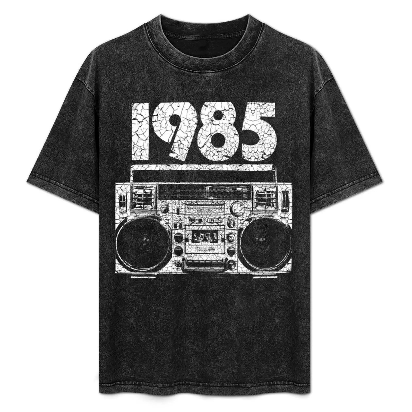 1985 Boombox Distressed Graphic T-Shirt Quick Dry Sports Short Sleeve Tee
1985 Boombox Distressed Graphic T-Shirt Quick Dry Sports Short Sleeve Tee