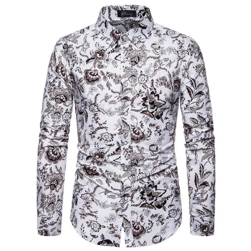 New Pattern Men's Long Sleeve Floral Shirt Trendy Fashion Slim Fit PU Leather Summer Casual Traveling Shirt
New Pattern Men's Long Sleeve Floral Shirt Trendy Fashion Slim Fit PU Leather Summer Casual Traveling Shirt