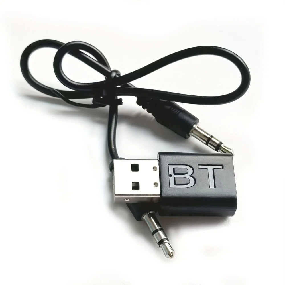 BT Receiver + RCA Audio Cable Black Color 3.5mm Audio Adapter RCA Cable for Car Stereo and Home Speakers
BT Receiver + RCA Audio Cable Black Color 3.5mm Audio Adapter RCA Cable for Car Stereo and Home Speakers