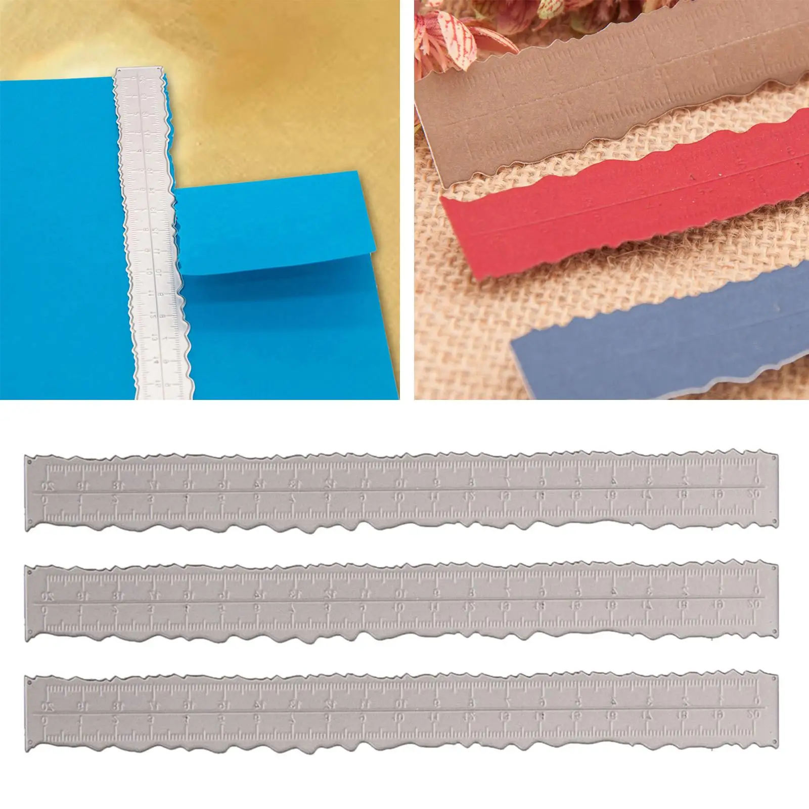 Carbon Steel Embossing Die Paper Tearing Ruler Irregular Edge Scrapbooking Tool for DIY Card Album
Carbon Steel Embossing Die Paper Tearing Ruler Irregular Edge Scrapbooking Tool for DIY Card Album