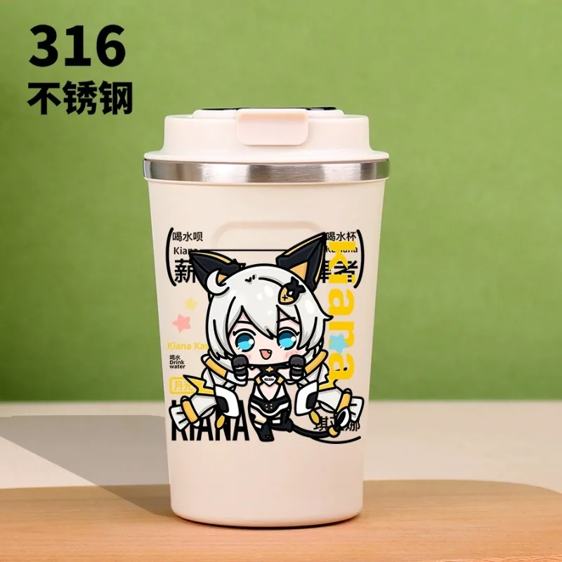 Anime Game Honkai Impact 3 Cos Kiana Q Cartoon Print 316 Stainless Steel Temperature-controlled Cold Water Cup Gift
Anime Game Honkai Impact 3 Cos Kiana Q Cartoon Print 316 Stainless Steel Temperature-controlled Cold Water Cup Gift