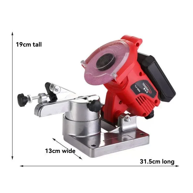 Lithium Battery Small Saw Chain Grinding Machine Desktop Chain Saw Electric Grinding Wheel Machine