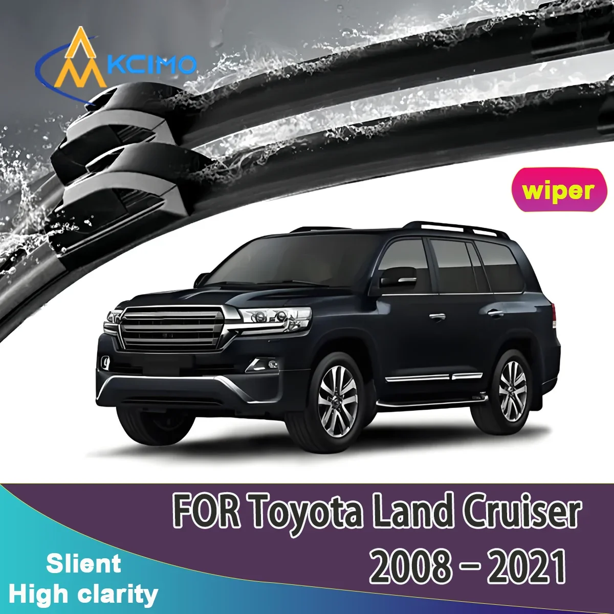 2pcs Quality Windscreen Silent Black Car Rain Brush Suitable for Toyota Land Cruiser J200 2008-2021 Lexus LX (J200) Front Wipers
2pcs Quality Windscreen Silent Black Car Rain Brush Suitable for Toyota Land Cruiser J200 2008-2021 Lexus LX (J200) Front Wipers