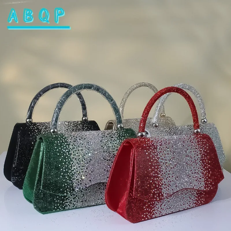 ABQP New Women's Diamond-encrusted Shoulder Bag Diamond-encrusted Women's Shoulder Messenger Bag Banquet Shiny Women's Bag
ABQP New Women's Diamond-encrusted Shoulder Bag Diamond-encrusted Women's Shoulder Messenger Bag Banquet Shiny Women's Bag