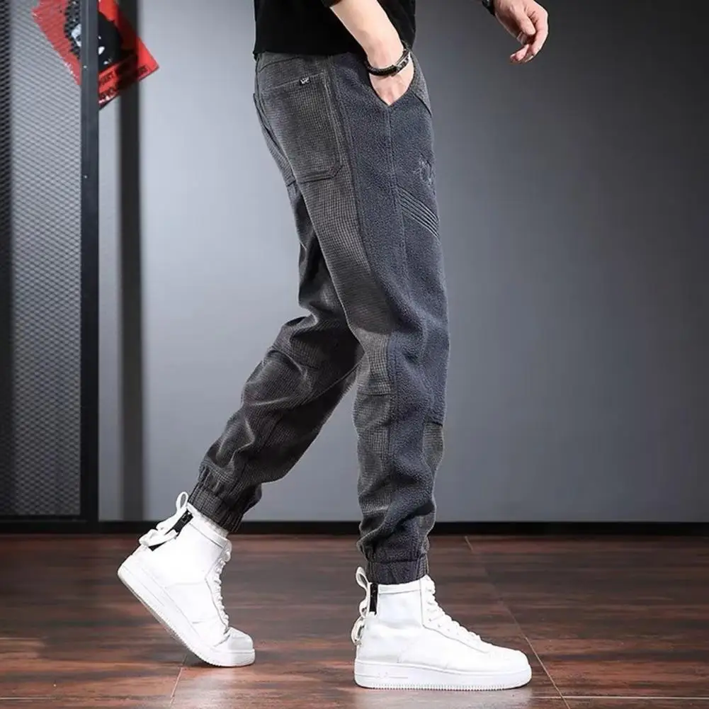 Men Elastic Waist Pants Drawstring Casual Pants for Men Men's Solid Color Cargo Pants with Ankle-banded Design for Comfortable
Men Elastic Waist Pants Drawstring Casual Pants for Men Men's Solid Color Cargo Pants with Ankle-banded Design for Comfortable