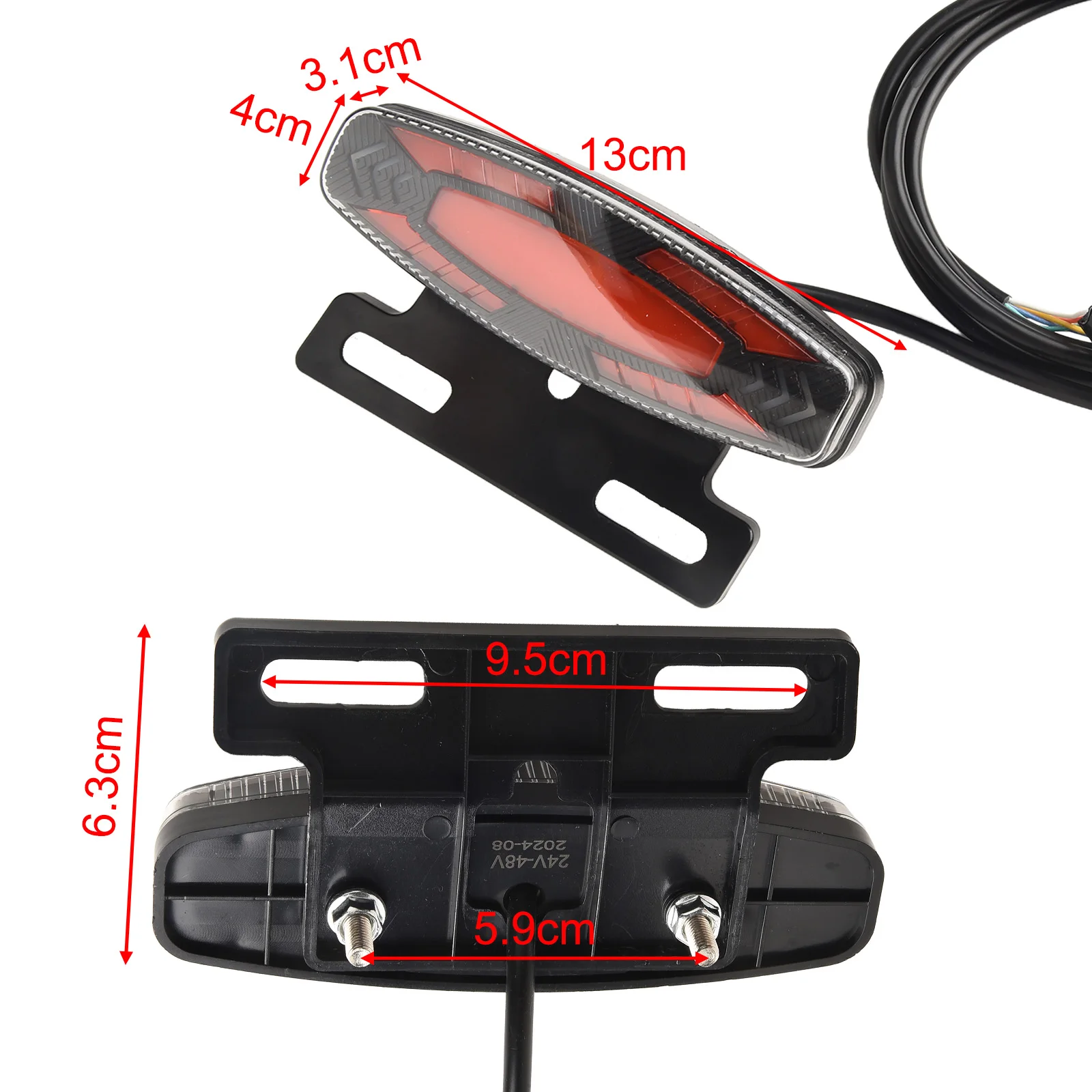 Light Bike Taillight Useful 36V 48V Accessory Part Rear Rack Taillight Turn Signal Electric Bicycle Functional
Light Bike Taillight Useful 36V 48V Accessory Part Rear Rack Taillight Turn Signal Electric Bicycle Functional