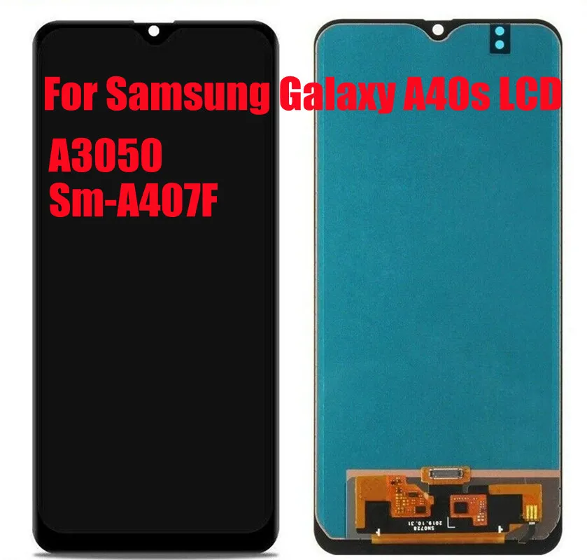 LCD Screen For Samsung Galaxy A40s A3050 Replacement Touch Assembly Shenchao For Samsung Galaxy A40s LCD Screen
LCD Screen For Samsung Galaxy A40s A3050 Replacement Touch Assembly Shenchao For Samsung Galaxy A40s LCD Screen