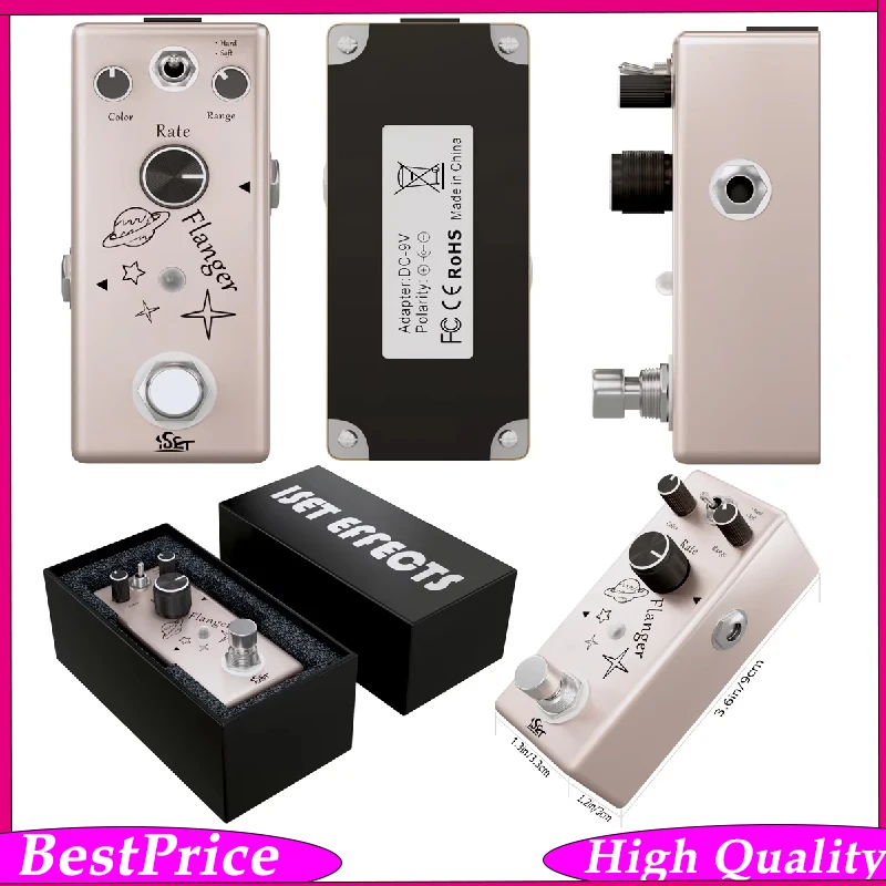 ISET PD-5 Flanger Eleclady Electric Mistress Flanger Guitar Effect Pedal Full Metal Case Pedal True Bypass Guitar Parts
ISET PD-5 Flanger Eleclady Electric Mistress Flanger Guitar Effect Pedal Full Metal Case Pedal True Bypass Guitar Parts