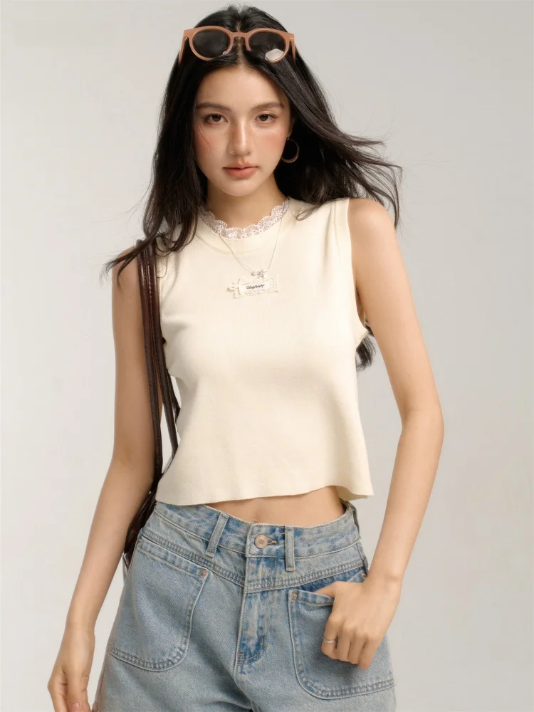 Chill Zoe Sugar Water Diary Vest Korean Slim Fit Summer New Sle Girl Feel All Match round Ne Top Women's Faion Inner Wear
Chill Zoe Sugar Water Diary Vest Korean Slim Fit Summer New Sle Girl Feel All Match round Ne Top Women's Faion Inner Wear