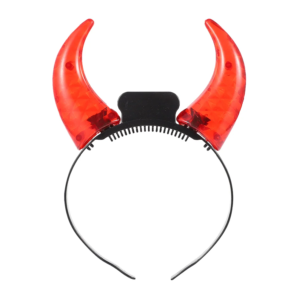 Demon Horn Headband Party Headdress Prop Unique Hairband Luminous Festival Costume
Demon Horn Headband Party Headdress Prop Unique Hairband Luminous Festival Costume