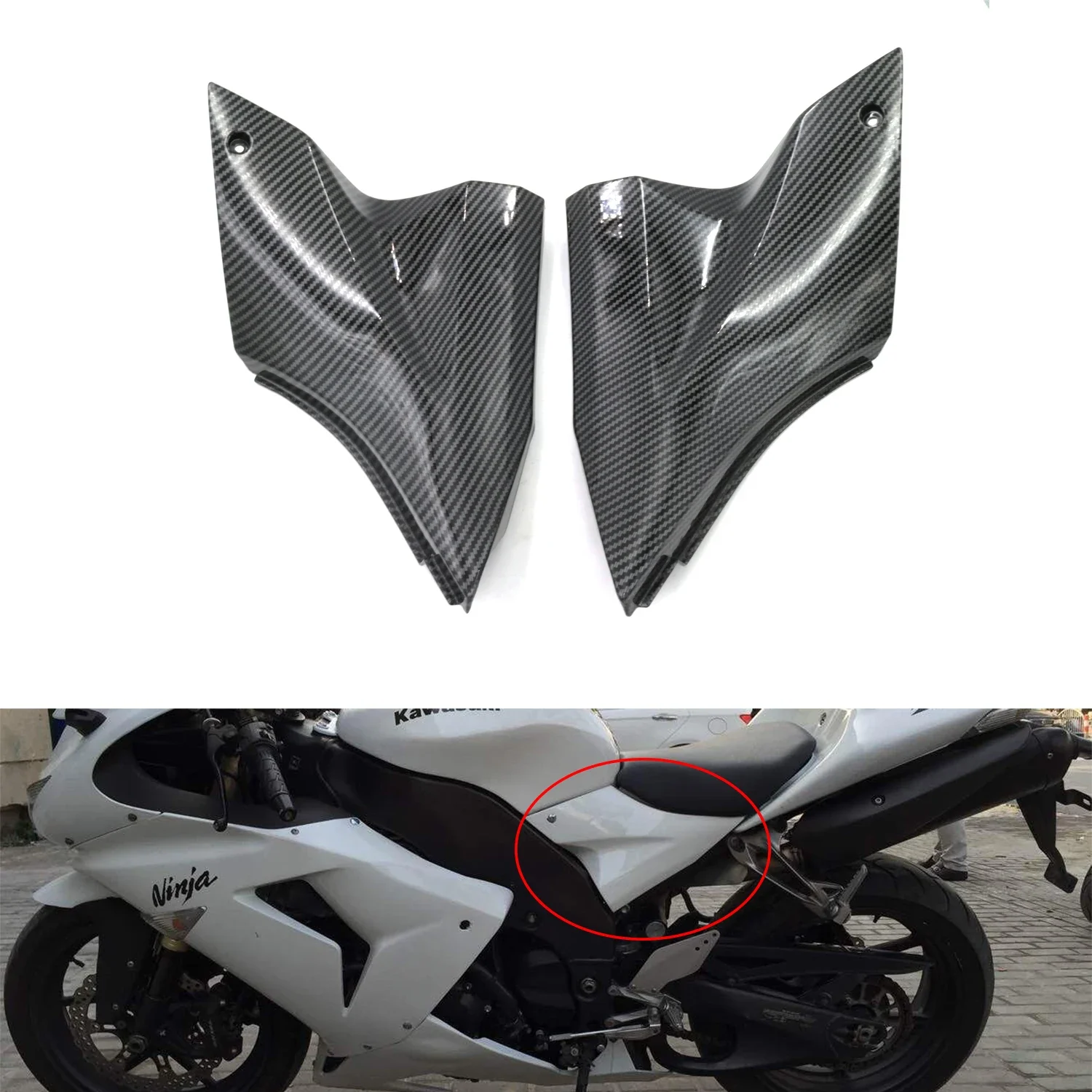 Боковая крышка бака из углеродного волокна, обтекатель панели для Kawasaki Ninja ZX10R ZX-10R ZX1000 2006 2007
Боковая крышка бака из углеродного волокна, обтекатель панели для Kawasaki Ninja ZX10R ZX-10R ZX1000 2006 2007