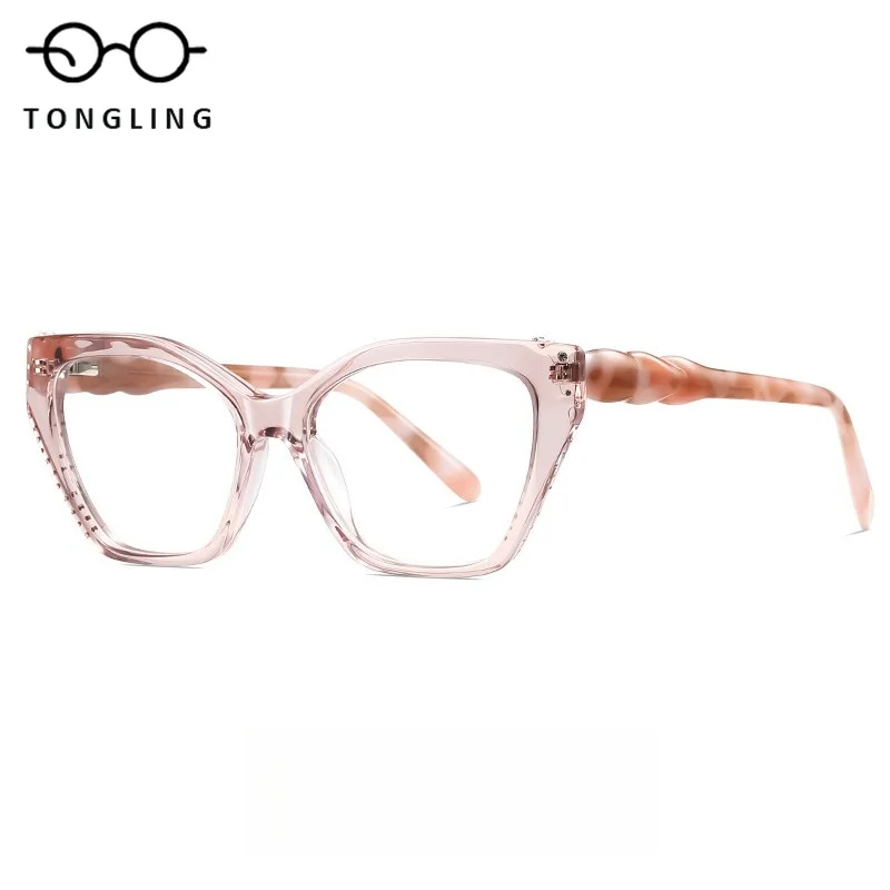 New Style Women Handcrafted High-Quality Acetate Glasses Men Retro Polygonal Cat-Eye Fashionable Braided Temple Eyeglass Frame
New Style Women Handcrafted High-Quality Acetate Glasses Men Retro Polygonal Cat-Eye Fashionable Braided Temple Eyeglass Frame