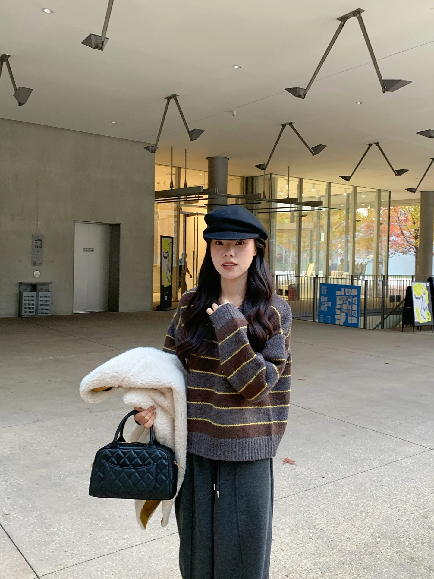 Peanut ort round Ne Thiened Knitted Sweater Striped Casual Sle Women's Autumn Winter New Faion Pure E-commerce S
Peanut ort round Ne Thiened Knitted Sweater Striped Casual Sle Women's Autumn Winter New Faion Pure E-commerce S