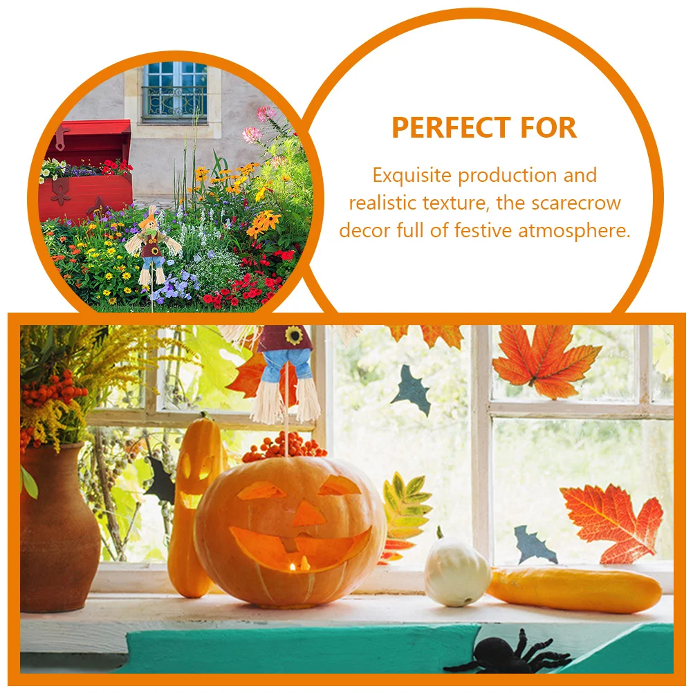 4pcs Pumpkin Scarecrow Decoration Harvest Fall Outdoor Ornaments Halloween Garden Adorable Lawn Decor Stylish Festive
4pcs Pumpkin Scarecrow Decoration Harvest Fall Outdoor Ornaments Halloween Garden Adorable Lawn Decor Stylish Festive