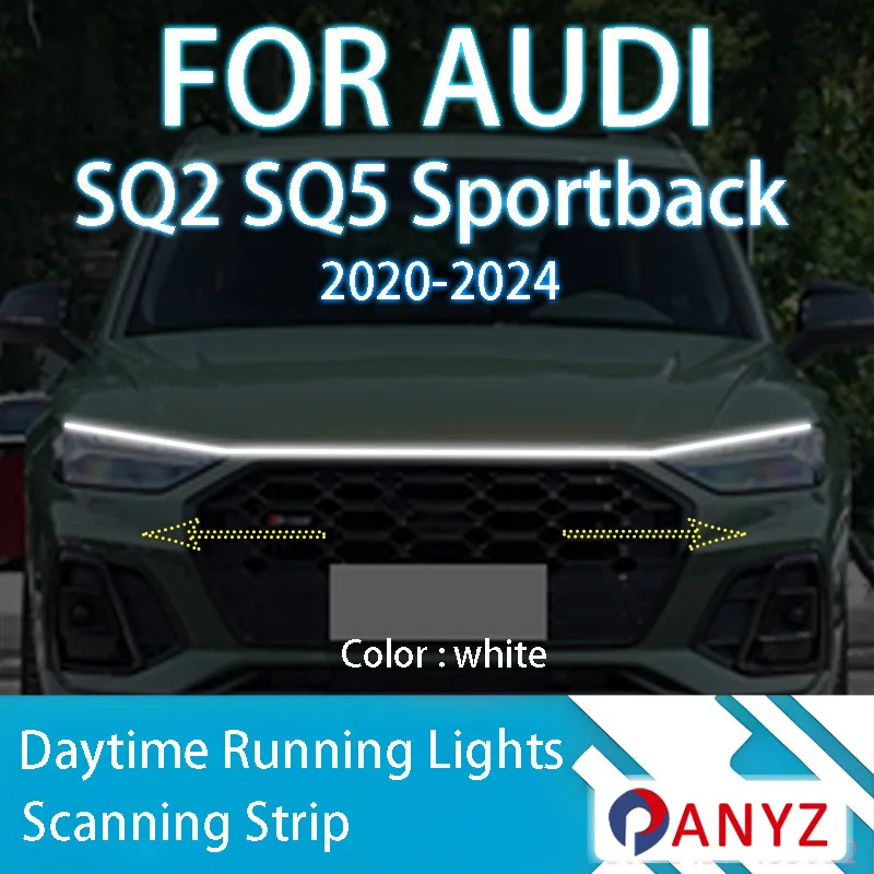 ДЛЯ AUDI SQ2 SQ5 2020-2024 Новое обновление светодиодных дневных ходовых огней сканирования капота автомобиля DRL направляющая декоративная лампа окружающего света 12 В
ДЛЯ AUDI SQ2 SQ5 2020-2024 Новое обновление светодиодных дневных ходовых огней сканирования капота автомобиля DRL направляющая декоративная лампа окружающего света 12 В