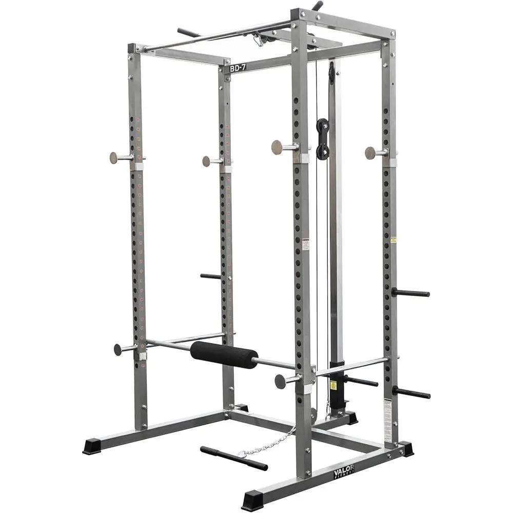 Многофункциональная стойка для приседаний и жима лежа с турником для вертикальной тяги - Комплект для силовых тренировок дома
Многофункциональная стойка для приседаний и жима лежа с турником для вертикальной тяги - Комплект для силовых тренировок дома