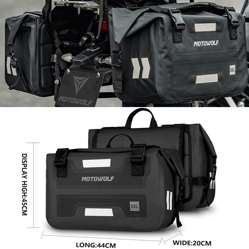 Motorcycle Bags Waterproof Outdoor Large Capacity Saddle Bags Motorcycles Skiing Travel Hiking Camping Luggage Bag 60L
Motorcycle Bags Waterproof Outdoor Large Capacity Saddle Bags Motorcycles Skiing Travel Hiking Camping Luggage Bag 60L