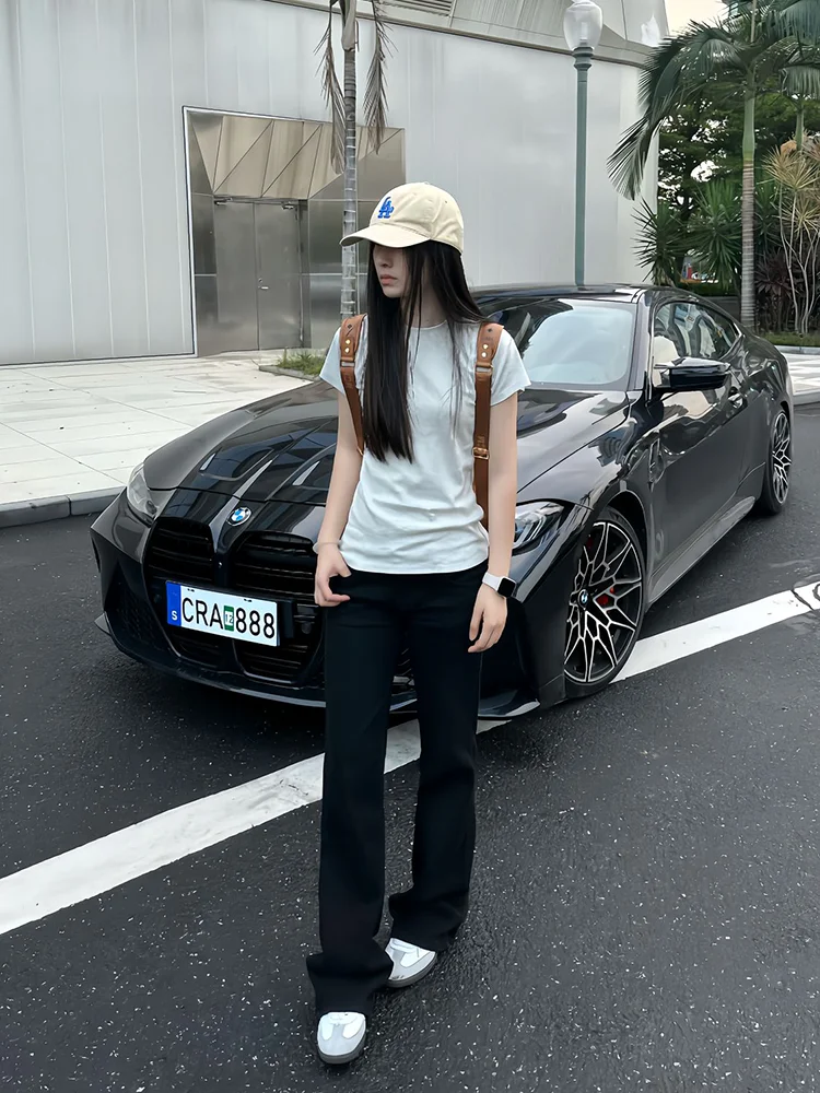 Cleanfit High Waist Flared Straight Leg Denim Jeans Women's Bla American Sle High Street Slimming Knife Pants
Cleanfit High Waist Flared Straight Leg Denim Jeans Women's Bla American Sle High Street Slimming Knife Pants