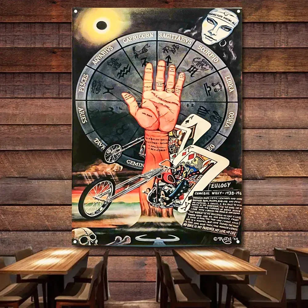 Constellation Motorcycle Flag Vintage Wall Decor Poster Car Painting For Garage Man Cave Bar Club Pub The Best Gift for Cyclists
Constellation Motorcycle Flag Vintage Wall Decor Poster Car Painting For Garage Man Cave Bar Club Pub The Best Gift for Cyclists