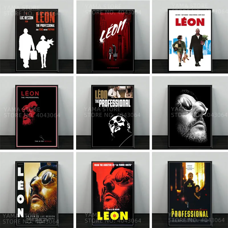 Leon The Professional Classic Movie Print Art Canvas Poster For Living Room Decor Home Wall Picture
Leon The Professional Classic Movie Print Art Canvas Poster For Living Room Decor Home Wall Picture