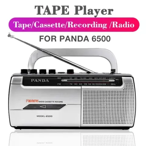 Portable Cassette Player Tape Recorder Walkman Music Speaker FM MW Radio For Elderly Kids Learning Language(220V))l