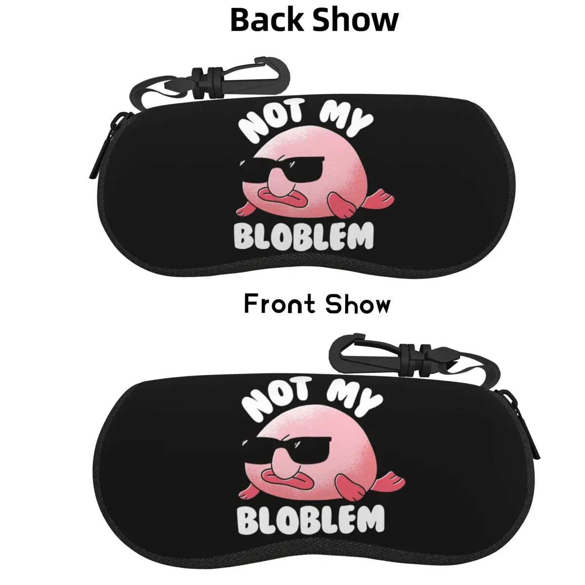 Чехол для очков Blobfish Not My Bloblem Not My Problem, защитная коробка для солнцезащитных очков для женщин и мужчин, мягкая сумка для очков
Чехол для очков Blobfish Not My Bloblem Not My Problem, защитная коробка для солнцезащитных очков для женщин и мужчин, мягкая сумка для очков