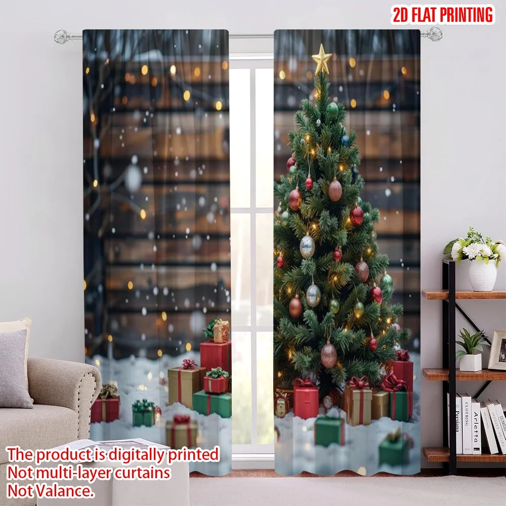 2pcs 2D flat printing Christmas Drapes Snowflakes and Stars Durable 100% Polyester Fabric Without Electricity Spring for Photo
2pcs 2D flat printing Christmas Drapes Snowflakes and Stars Durable 100% Polyester Fabric Without Electricity Spring for Photo
