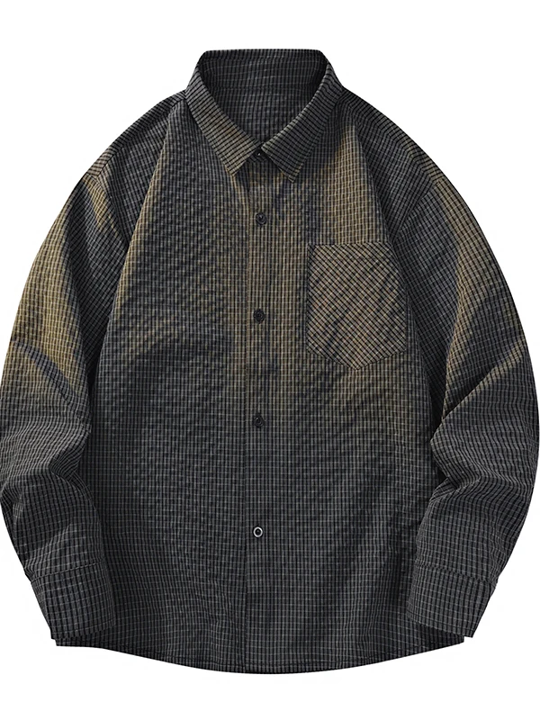 Sli Casual Plaid Long Sve Men's irt Spring Autumn New Sle Youthful Open Cardigan Lapel Large Size Trendy M Faion
Sli Casual Plaid Long Sve Men's irt Spring Autumn New Sle Youthful Open Cardigan Lapel Large Size Trendy M Faion
