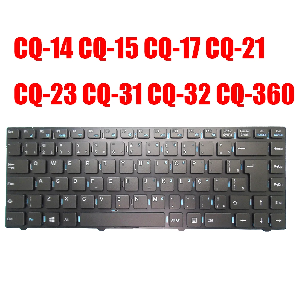 Brazilian BR Replacement Laptop Keyboard For Compaq For Presario CQ-14 CQ-15 CQ-17 CQ-21 CQ-23 CQ-31 CQ-32 CQ-360 Black New
Brazilian BR Replacement Laptop Keyboard For Compaq For Presario CQ-14 CQ-15 CQ-17 CQ-21 CQ-23 CQ-31 CQ-32 CQ-360 Black New