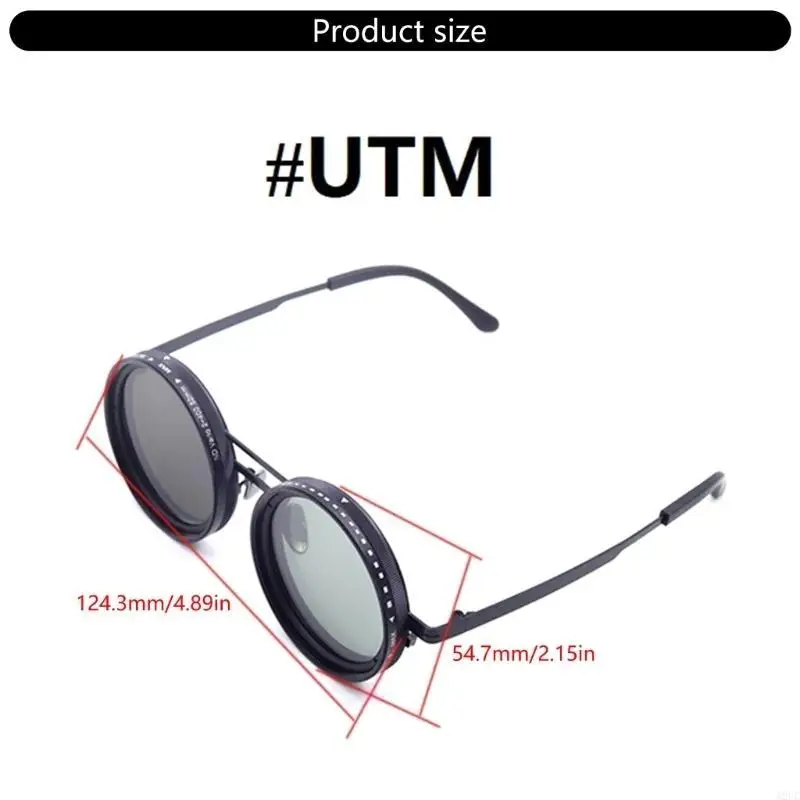 A2UC Unisex Polarized Steampunk Sunglasses with UV400 Comfortable & Lightweight Sunglasses for Driving & Fishing
A2UC Unisex Polarized Steampunk Sunglasses with UV400 Comfortable & Lightweight Sunglasses for Driving & Fishing