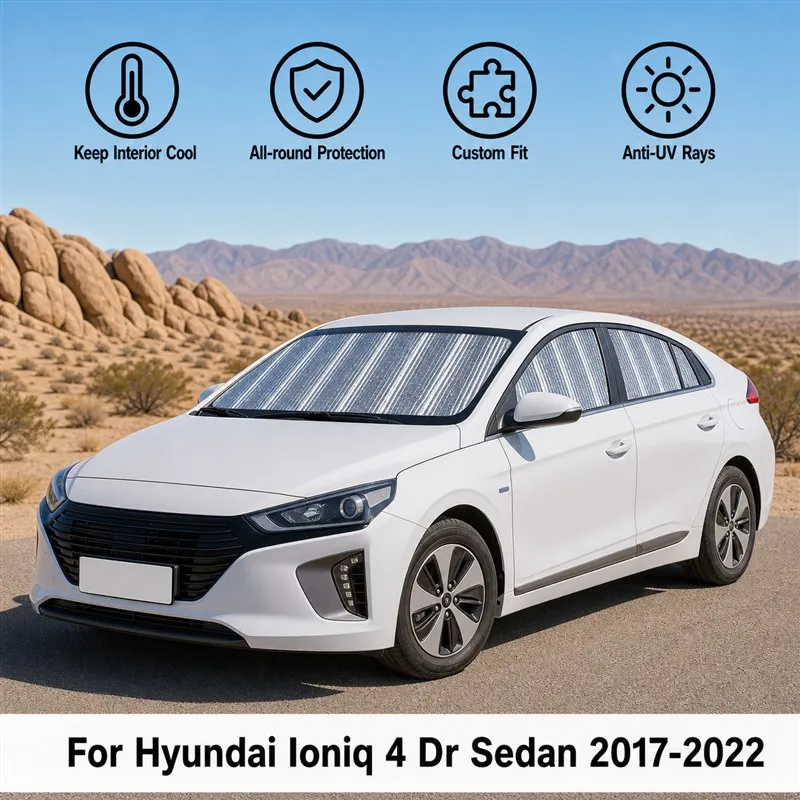 For Hyundai Ioniq 4 Dr Sedan 2017-2022 Full Set Car Window Sunshades UV Block Privacy Heat Insulated Foldable Car Curtain
For Hyundai Ioniq 4 Dr Sedan 2017-2022 Full Set Car Window Sunshades UV Block Privacy Heat Insulated Foldable Car Curtain