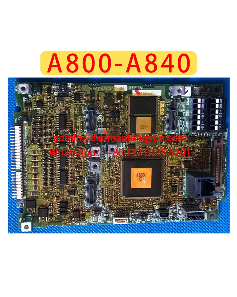 A800-A840 Used Inverter, A80CA800D and BC186A951H04 Main F Control Board,A800 A840,Fast shipping
A800-A840 Used Inverter, A80CA800D and BC186A951H04 Main F Control Board,A800 A840,Fast shipping