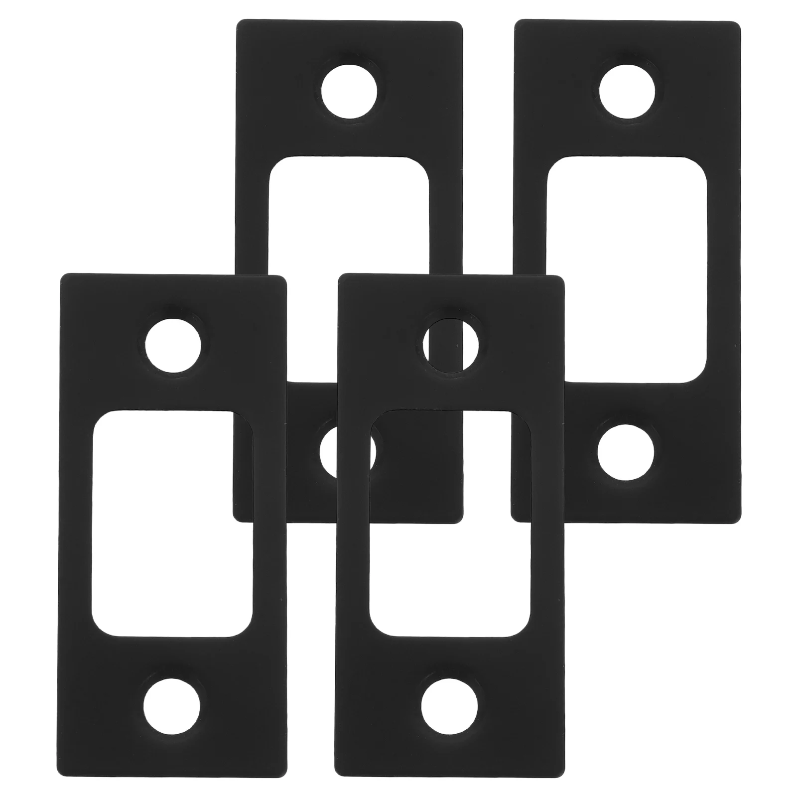 4 Pcs Door Frame Reinforcement Blank Strike Plate Deadbolt Backplate Installation
4 Pcs Door Frame Reinforcement Blank Strike Plate Deadbolt Backplate Installation