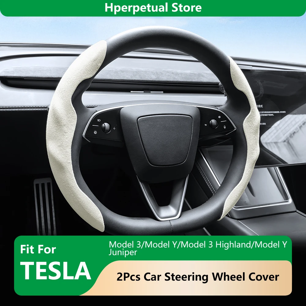 Чехол на руль для Tesla Model Y Juniper 2026, Model 3 Highland, Model 3, Model Y: Комплект защитных аксессуаров для рулевого колеса
Чехол на руль для Tesla Model Y Juniper 2026, Model 3 Highland, Model 3, Model Y: Комплект защитных аксессуаров для рулевого колеса