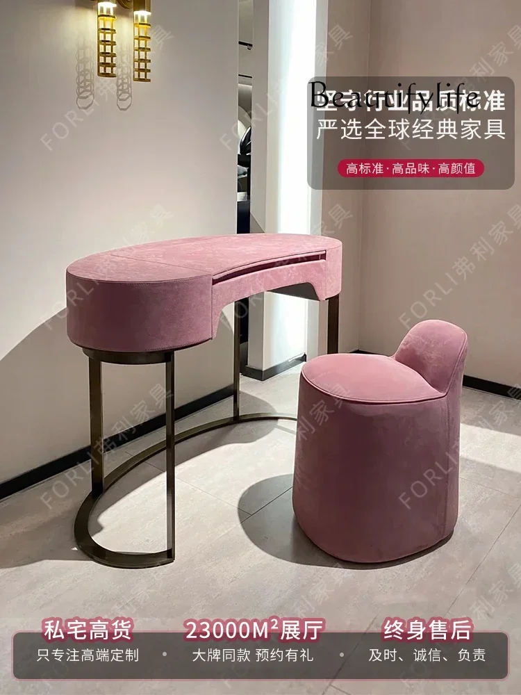 Q S Bedroom Italian Modern Light Luxury Dresser Designer Simple Makeup Table Customization
Q S Bedroom Italian Modern Light Luxury Dresser Designer Simple Makeup Table Customization