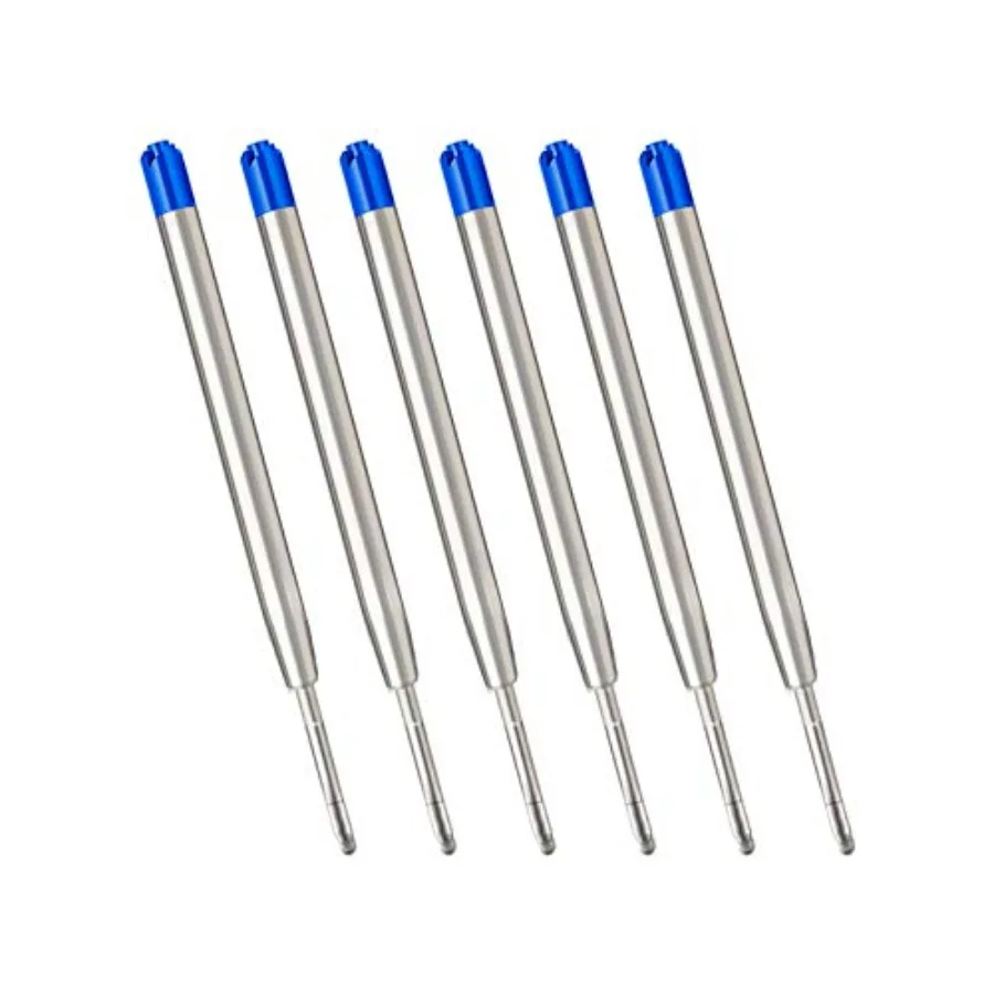 Ink Refills 6pcs,Replaceable Ballpoint Pens Refills, 1mm Medium Tip
Ink Refills 6pcs,Replaceable Ballpoint Pens Refills, 1mm Medium Tip