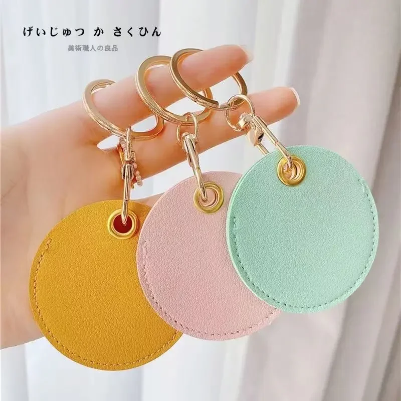 Mini Round PU Leather Access Card Holder Keychain, Logo & Text Customization, Business Promo Gift
Mini Round PU Leather Access Card Holder Keychain, Logo & Text Customization, Business Promo Gift