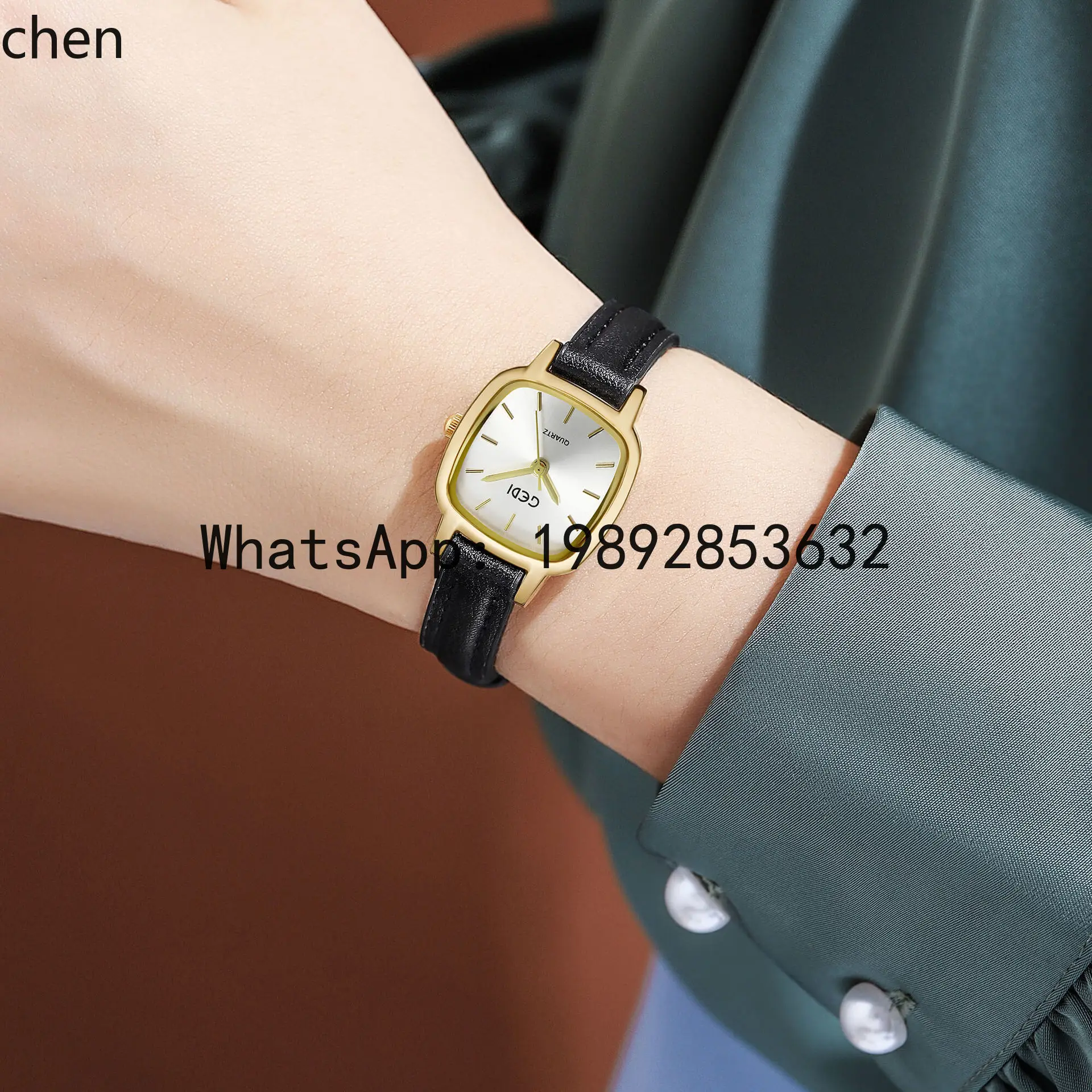 ZZ minimalist style leather strap student waterproof niche high-end women's quartz watch
ZZ minimalist style leather strap student waterproof niche high-end women's quartz watch