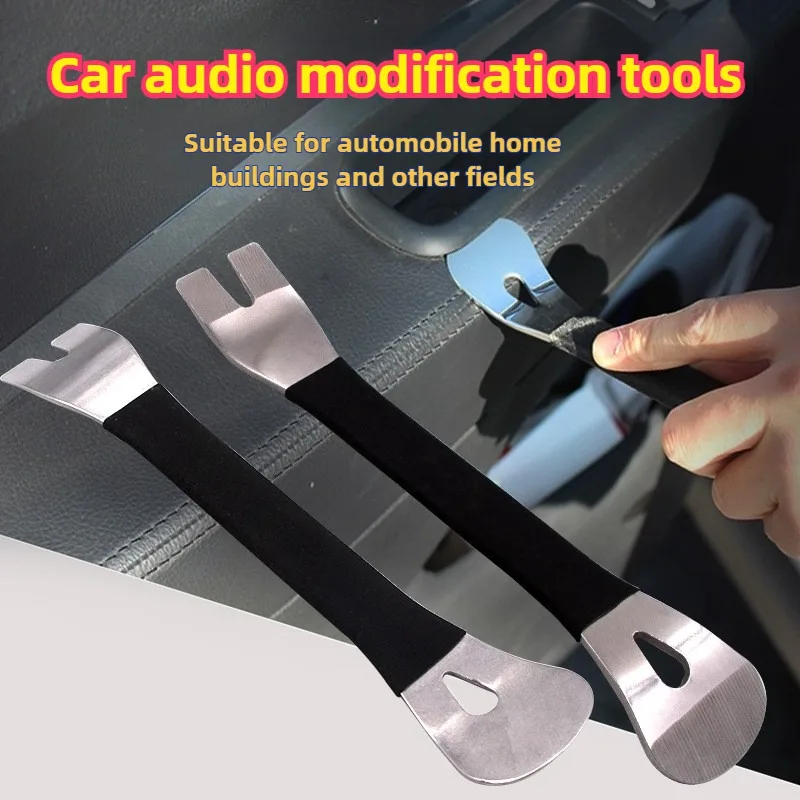 Stainless Steel Car Pry Tool for Audio Navigation Removal Center Console Interior Door Panel Buckle Modification
Stainless Steel Car Pry Tool for Audio Navigation Removal Center Console Interior Door Panel Buckle Modification