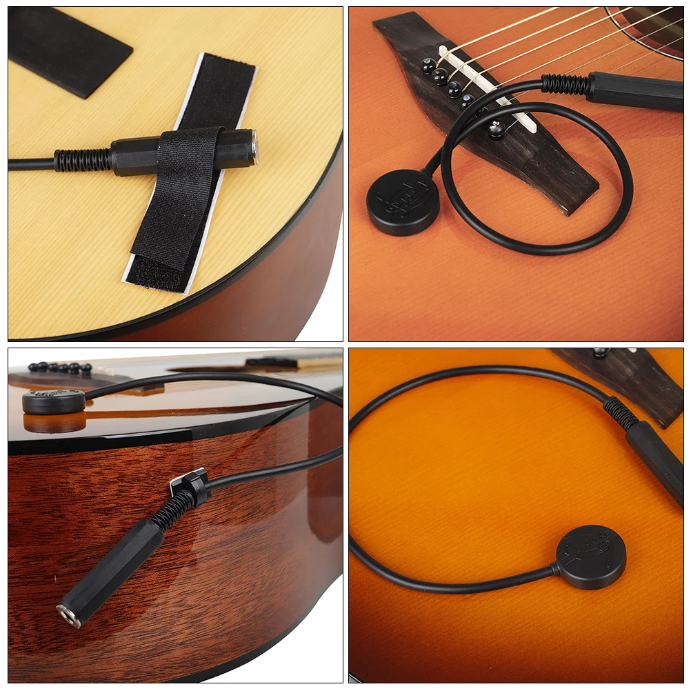 1 Set Acoustic Guitar Pickup Professional Folk Piezoelectric Transducer Easy Install No Hole Drilling Durable Musical Instrument
1 Set Acoustic Guitar Pickup Professional Folk Piezoelectric Transducer Easy Install No Hole Drilling Durable Musical Instrument