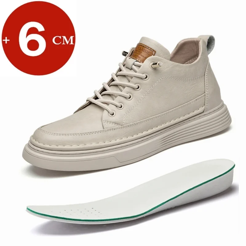 Spring men flats/6cm elevator shoes casual men sneakers cow split leather leisure designer shoes height increase taller shoes
Spring men flats/6cm elevator shoes casual men sneakers cow split leather leisure designer shoes height increase taller shoes